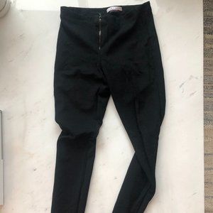 Alice + Olivia Black Leggings